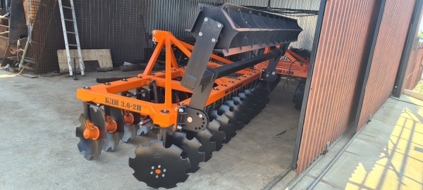 Борона дисковая навесная БДН 3,6х2Н, 24 рабочих органа купить в Донецке – «БДН-АгроКубань», 3