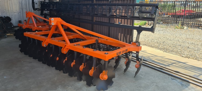 Борона дисковая навесная БДН 3,6х2Н, 24 рабочих органа купить в Донецке – «БДН-АгроКубань», 2