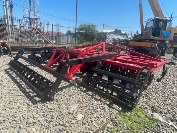 Борона дисковая прицепная БДН 6х4П цельнорамная, 56 рабочих органа купить в Донецке – «БДН-АгроКубань», 2