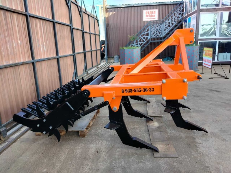 Плуг чизельный навесной ПЧН-2,1Н с зубчатым катком купить в Донецке – «БДН-АгроКубань», 7