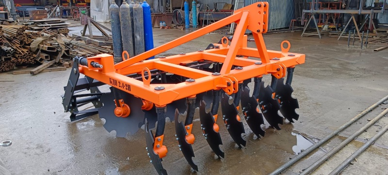 Борона дисковая навесная БДН 2,4х2Н с амортизаторами катка, 14 рабочих органов купить в Донецке – «БДН-АгроКубань», 5