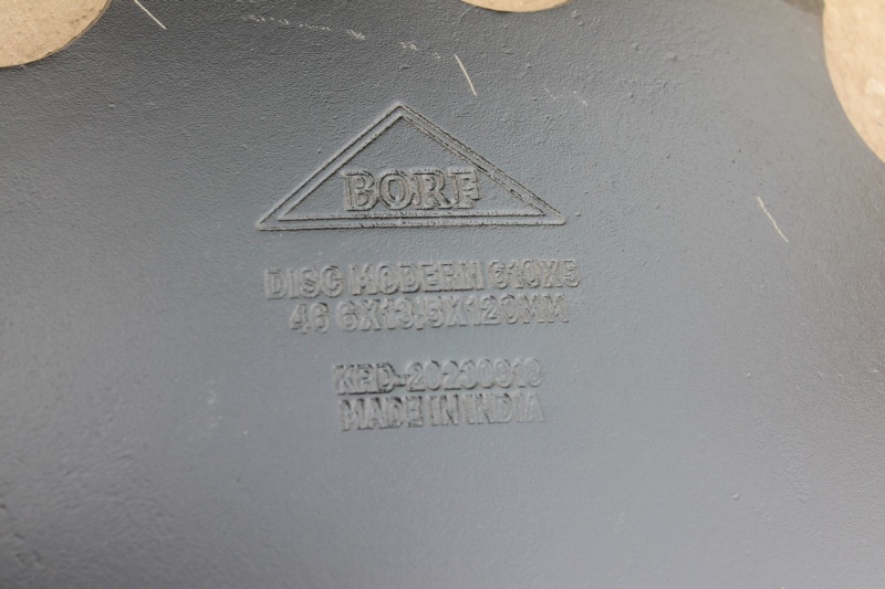 Диск зубчатый BORF 610х5мм купить в Донецке – «БДН-АгроКубань», 4